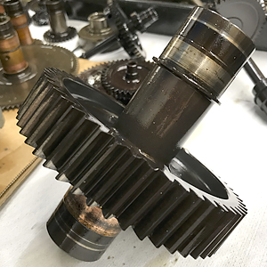 Rolls-Royce C20B gear as removed